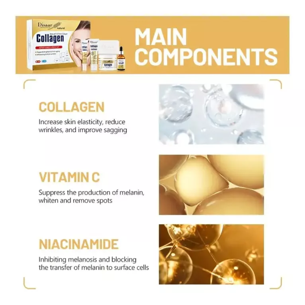 💖 Set Hidratante Anti Edad Disaar Beauty ¡Tu piel merece un ritual completo!