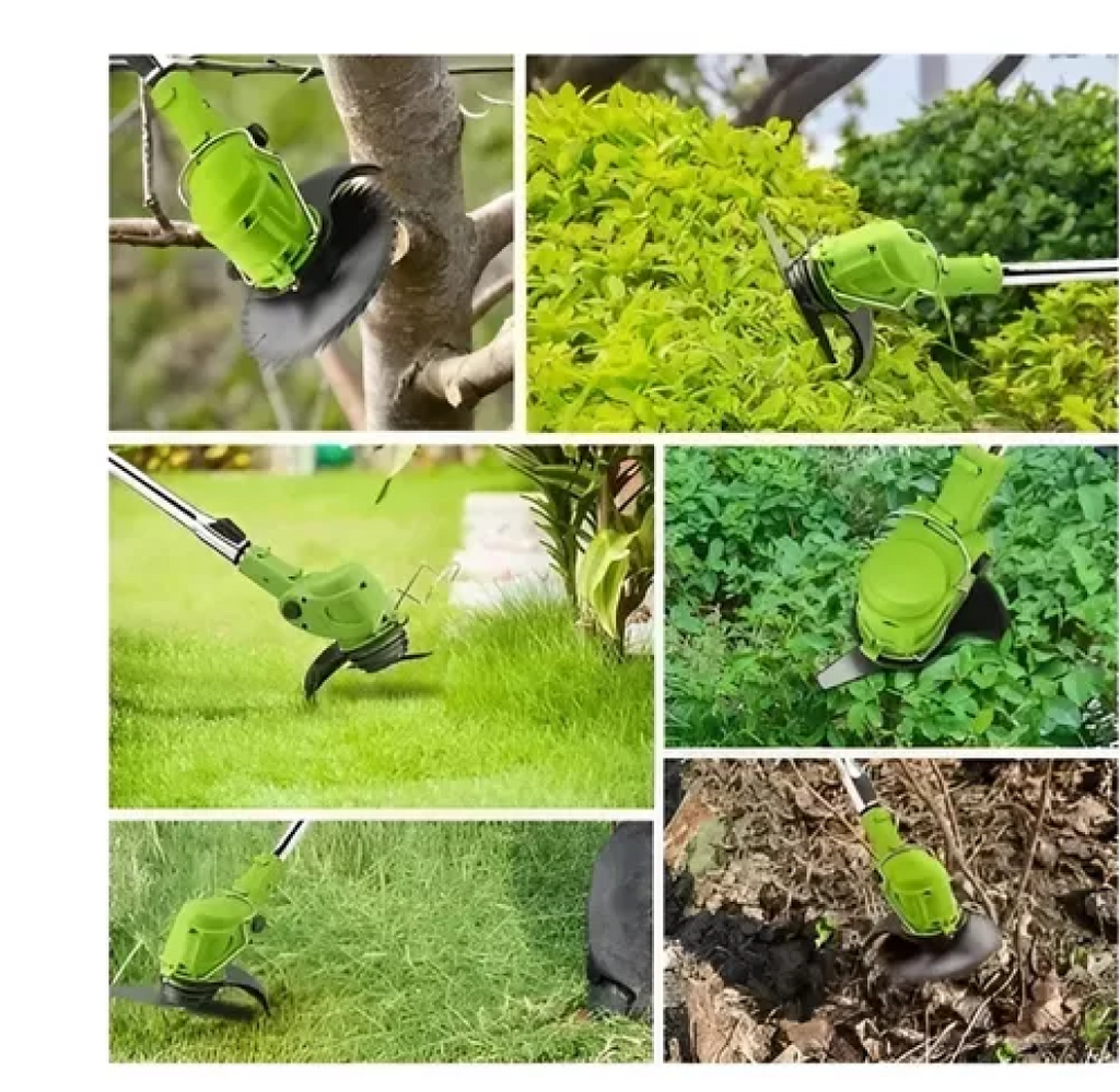 🌿 Cortadora de Césped Inalámbrica 98V – ¡PODER INTELIGENTE PARA TU JARDÍN!