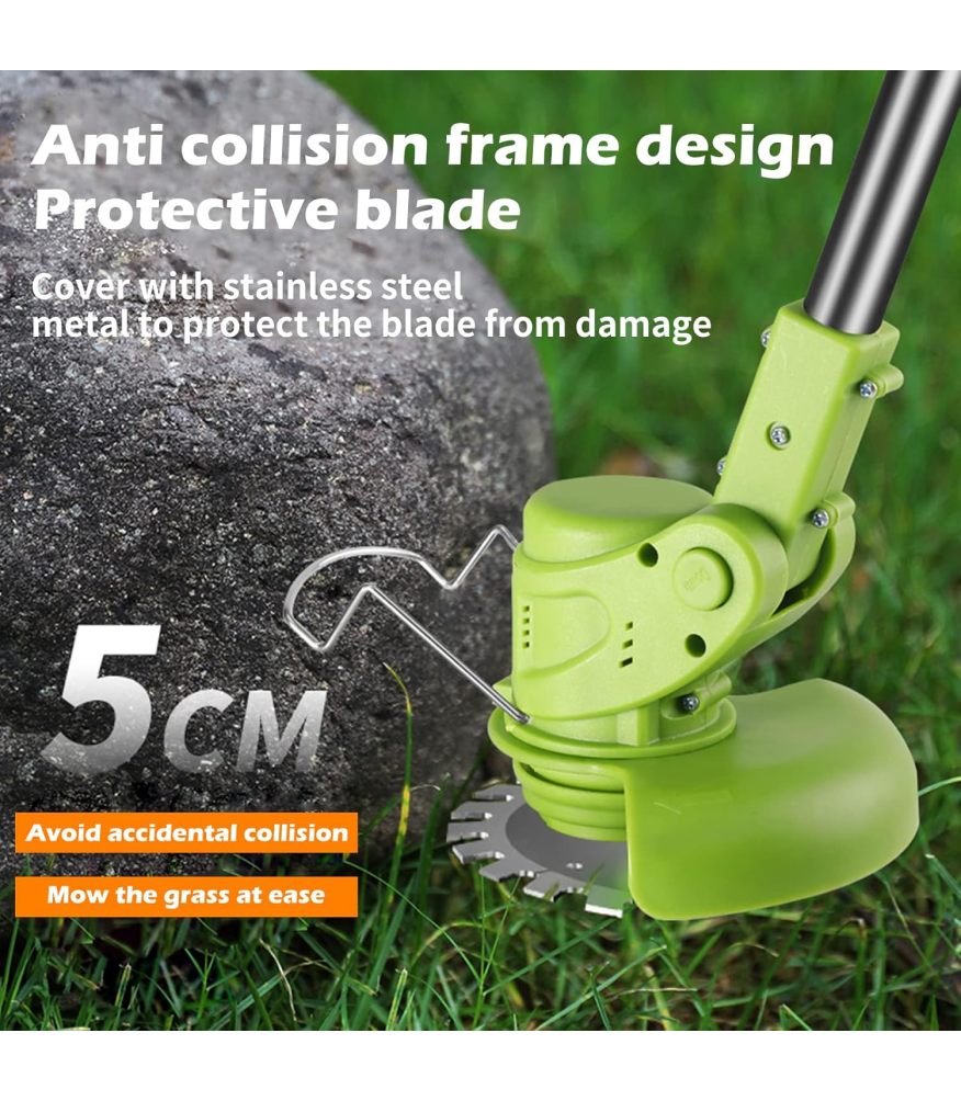 🌿 Cortadora de Césped Inalámbrica 98V – ¡PODER INTELIGENTE PARA TU JARDÍN!