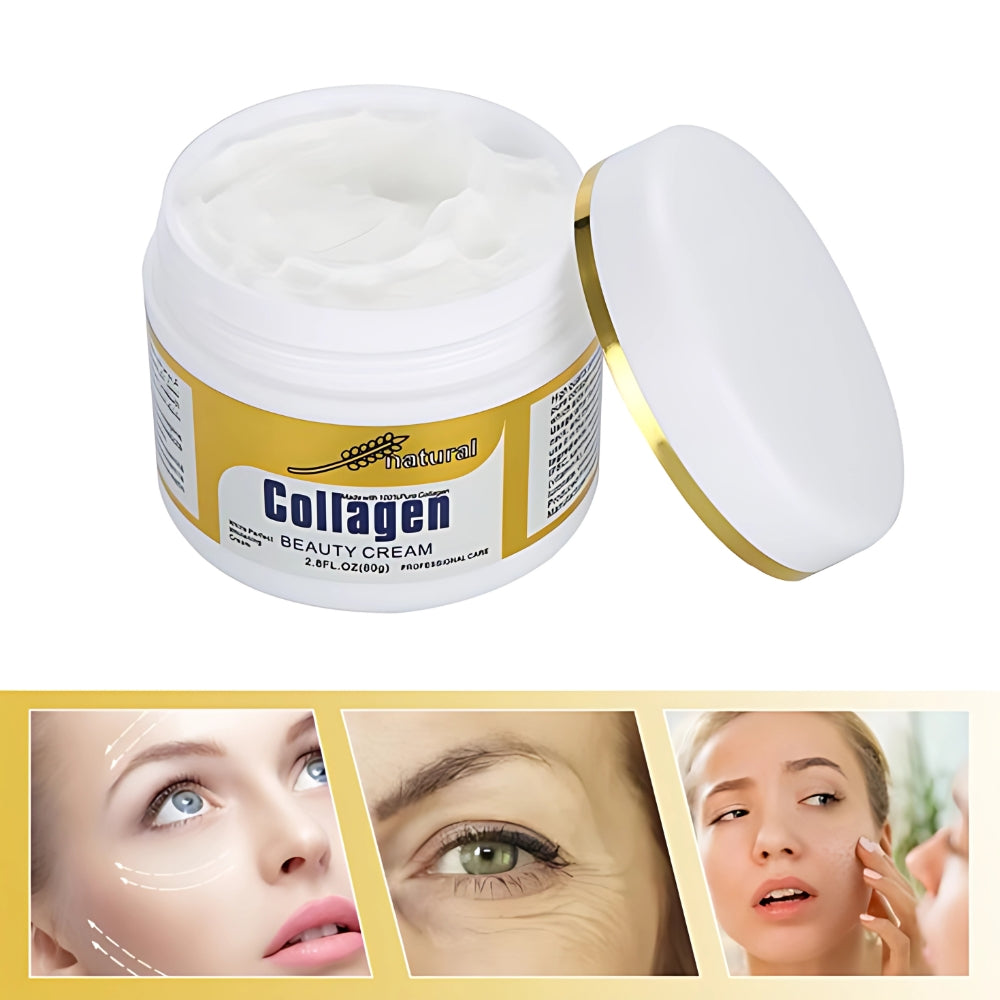 🧬¡Crema Facial Colágeno Blanqueadora!