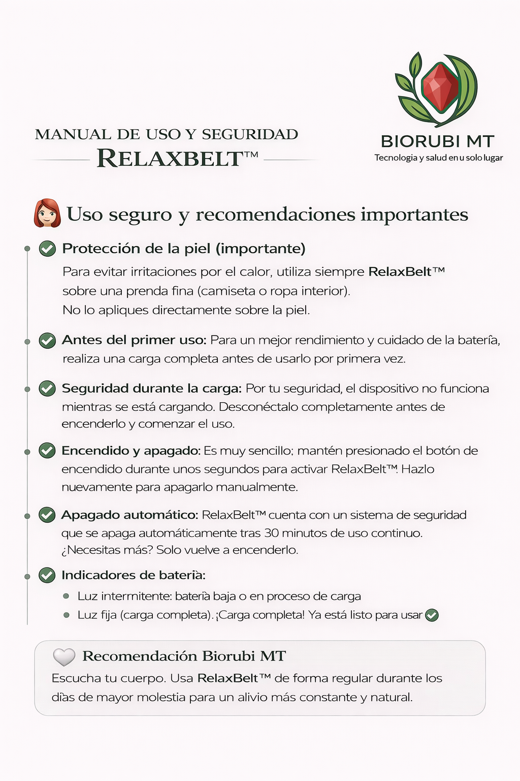 🌸 RELAXBELT™ - Alivio natural cuando tu cuerpo ya no puede esperar