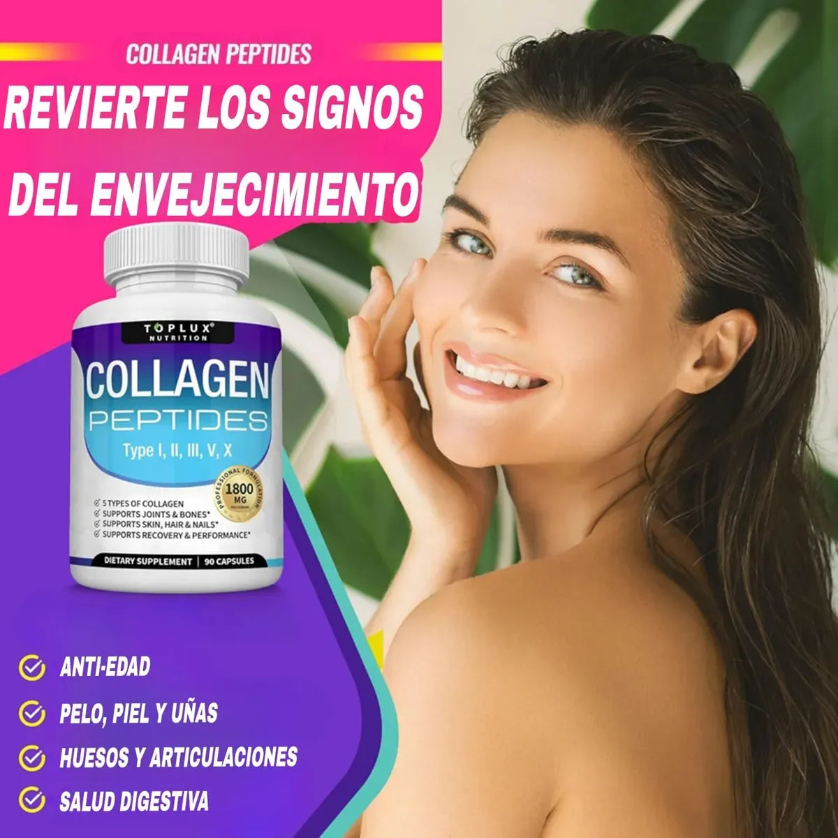 🧬Collagen Peptides - Firmeza, elasticidad y movilidad en una sola fórmula