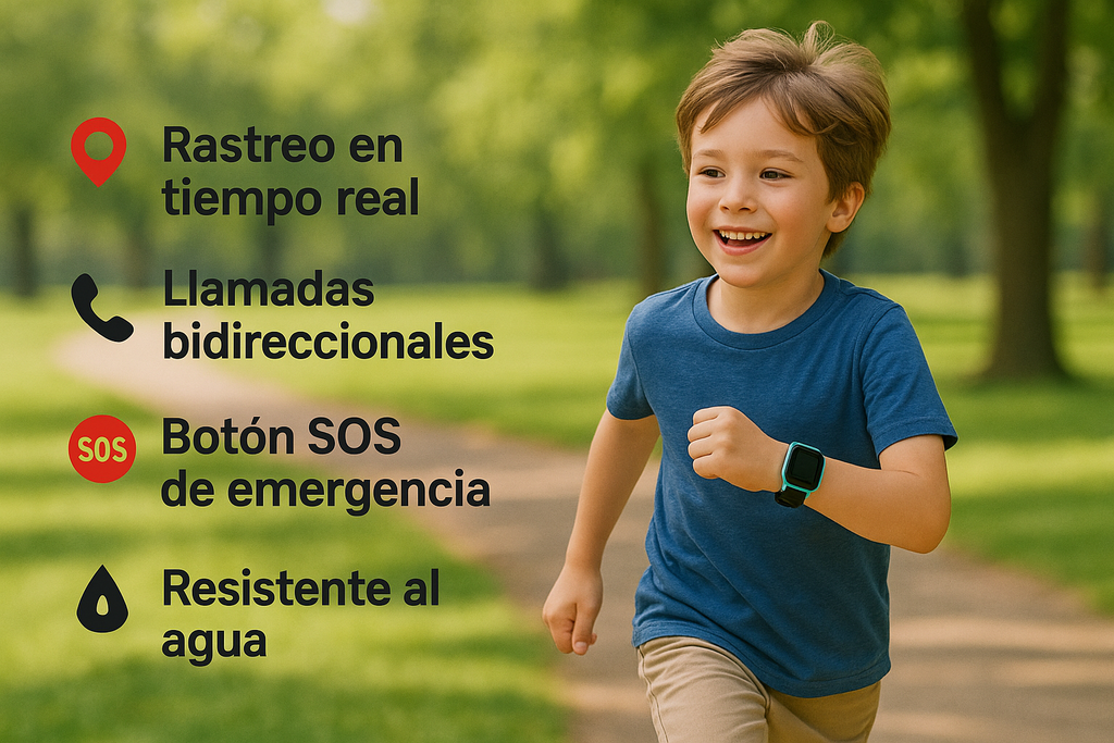 🧒⌚ Reloj Inteligente Infantil – Diversión y seguridad al alcance de su muñeca